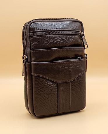 torbe marc jacobs: Muška kožna torbica preko ramena – kompaktna i organizovana - — 1
