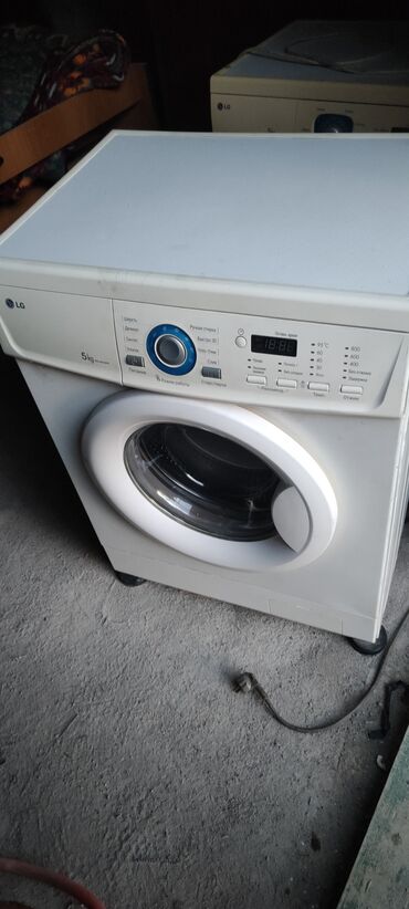 ремонт стиральной машины в оше: Стиральная машина LG, Б/у, Автомат, До 5 кг, Полноразмерная