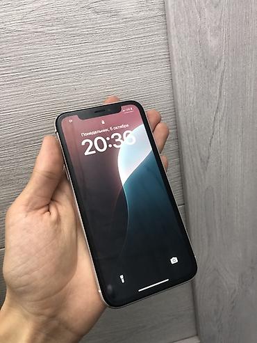 телефон айфон xrбу: IPhone Xr, Б/у, 64 ГБ, Белый, Чехол, 71 % — 9