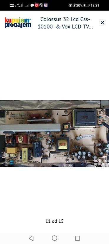 Aksesoari za TV i video: Delovi za LCD televizore – Colossus 32" CSS-10100 i Vox LCD TV 3211 — 12