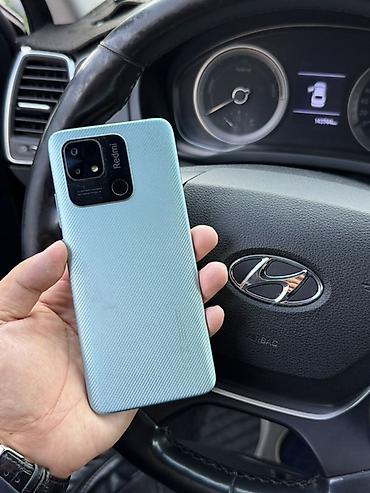 Мобильные телефоны и аксессуары: Redmi, Redmi 10C, Б/у, 64 ГБ, цвет - Зеленый, 2 SIM — 1