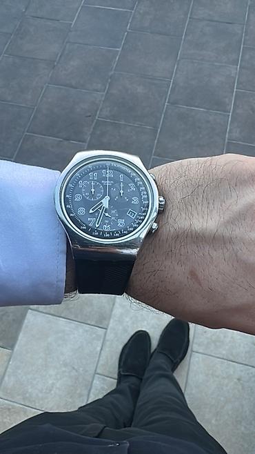 Aksesuarlar: Swatch Irony Chronograph qol saatı - Model: Swatch Irony Chronograph — 6