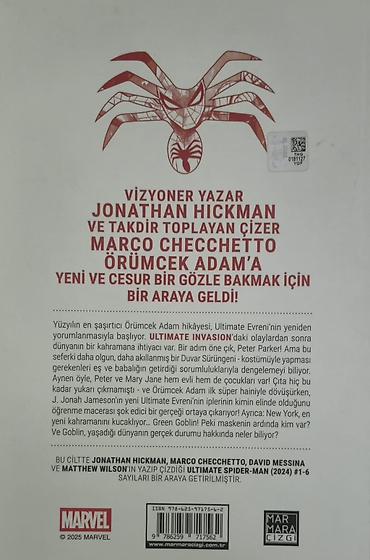 Книги и журналы: Məhsul: Ultimate Spider-Man Cilt 1 (Türkcə baskı) - Nəşriyyat — 2