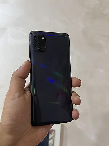 j4 samsung: Samsung Galaxy A31, 64 GB, rəng - Mavi, Face ID — 6