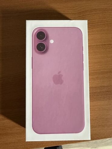 Apple iPhone: IPhone 16, 128 GB, Çəhrayı