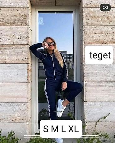 Gornji i donji deo: Komplet trenerka mokra likra 2900 dinara ❤️⚡ — 1