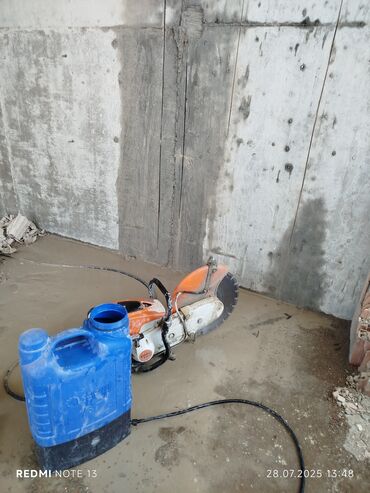 Beton işləri: Beton kəsmə beton deşmə xidməti Karot - HILTI DD 200 / 350 ilə 25 ° — 12