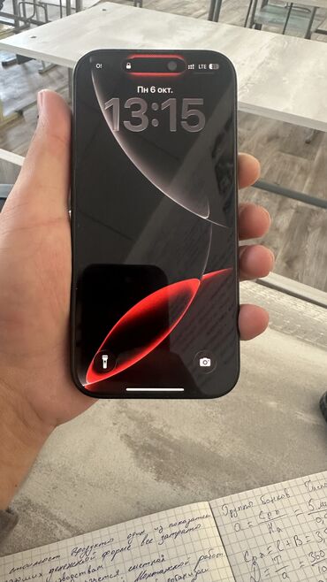 текно пова 5: IPhone 16 Pro, Жаңы, 128 ГБ, Black Titanium, 100 %