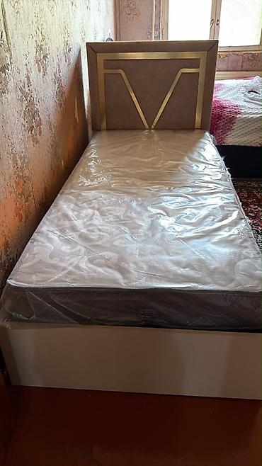 Yeni, Təknəfərlik çarpayı, Bazalı, Matras ilə, Siyirməsiz