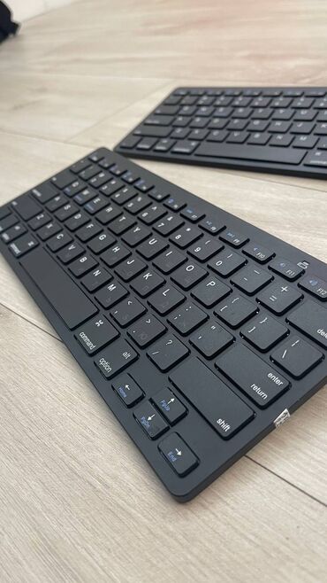 Клавиатуры: Клавиатура беспроводная BK-3001 Wireless Keyboard Bluetooth, Silver