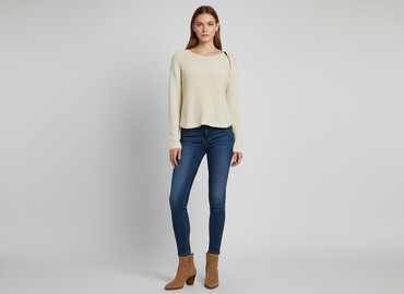 bluzki z zamkiem na dekolcie: Vila, Women`s sweater, size XS