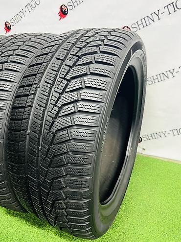 r17 hyundai: Шины 215 / 45 / R 17, Зима, Б/у, Комплект, Легковые, Корея, Hankook — 4