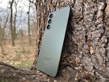 номер симка: Samsung Galaxy S23 Plus, Колдонулган, 256 ГБ, түсү - Жашыл, 1 SIM