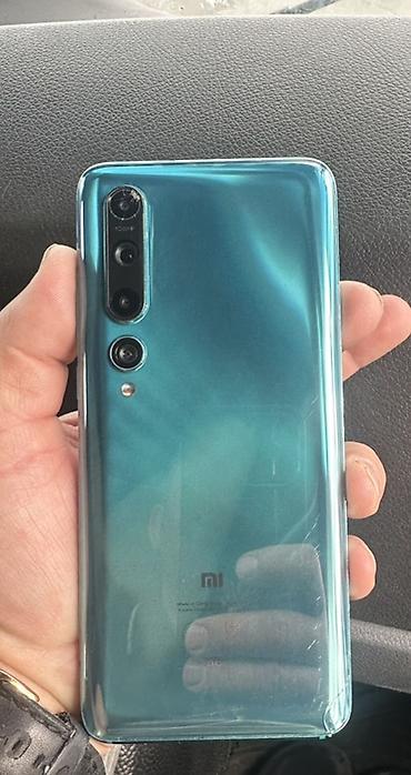 iphone 12 pro irşad: Xiaomi Mi 10, rəng - Yaşıl, 
 Simsiz şarj — 1