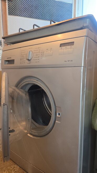 məişət avadanlıqları: Paltaryuyan maşın Siemens, 6 kq, Yeni, Avtomat, Kredit yoxdur, Ünvandan götürmə