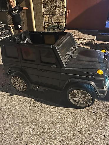 traktor satisi type 1: Uşaq üçün elektrikli miniatür avtomobil – Mercedes-Benz G-Class — 3