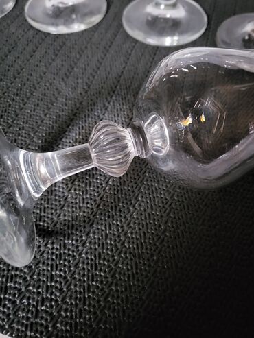 Ostali antikviteti: Case kristal 1960g+ za vino italijanske. Kristalne case,perfektne,sve — 15