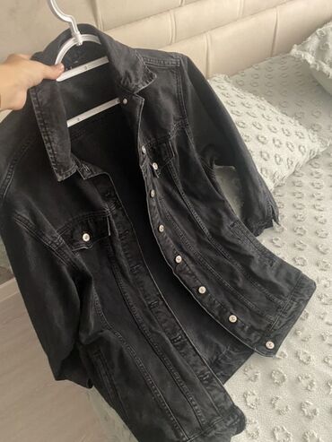 Dəstlər, kostyumlar: Məhsul: LC Waikiki JEANS qadın cins gödəkçə - Rəng: qara
