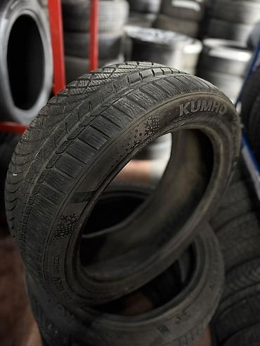 Шиналар 245 / 45 / R 19, Кыш, Колдонулган, Комплект, Жеңил унаалар, Корея, Kumho lalafo.kg да — 4 Шиналар 245 / 45 / R 19, Кыш, Колдонулган, Комплект, Жеңил унаалар, Корея, Kumho — 4