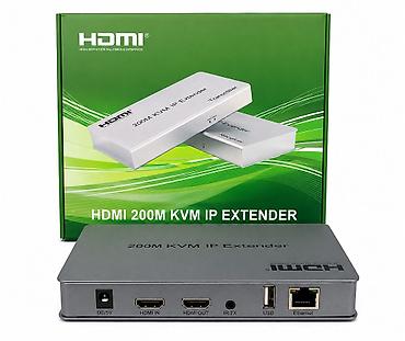 network: HDMI Extender 200M KVM IP Extender Профессиональный HDMI удлинитель — 1