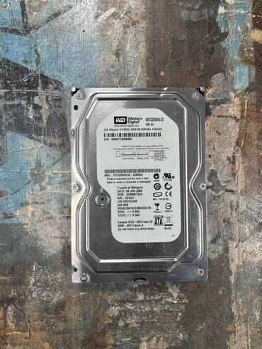 Жесткие диски, переносные винчестеры: Накопитель, Б/у, Western Digital (WD), HDD, 3.5", Для ПК