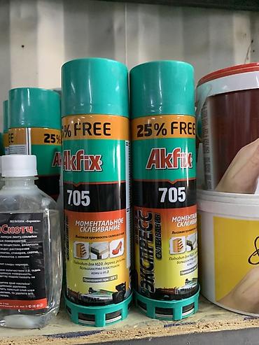 Суперклей: Akfix, Для дерева, В аэрозольном баллоне — 1