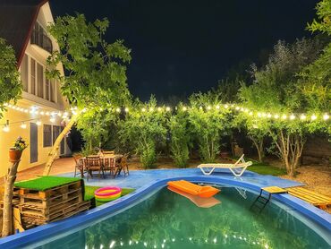 Bağ evlərinin satışı: Bakı, Hövsan qəs., 300 kv. m, 6 otaqlı, Hovuzlu, Kombi, İnternet, Artezian quyusu — 11