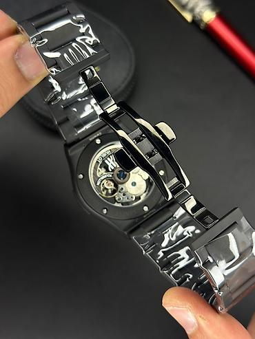 Qol saatları: Yeni, Qol saatı, Hublot, rəng - Qara — 2
