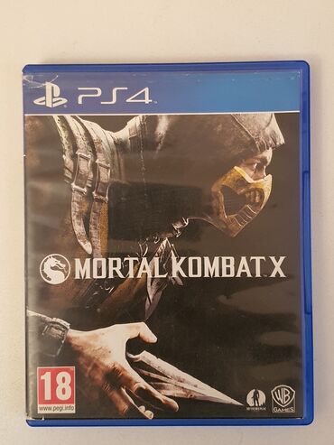 Oyun diskləri və kartricləri: Mortal Kombat X ps4 üçün disk