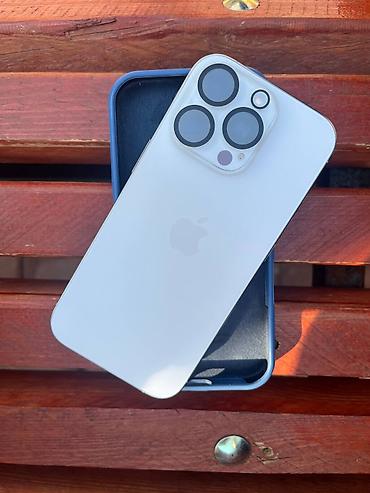 купить айфон 16 про: IPhone 16 Pro, Новый, 128 ГБ, Белый, Защитное стекло, Чехол, 100 % — 3