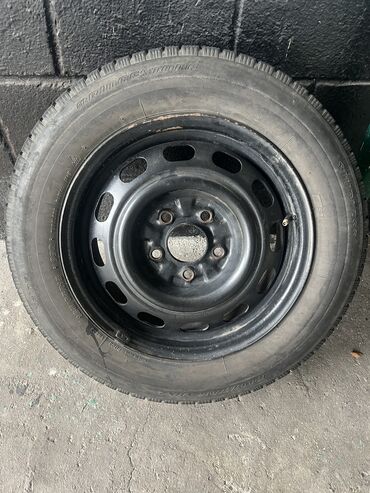 диски bbs r15 4x100: Шины 185 / 65 / R 15, Зима, Б/у, Комплект, Легковые, Bridgestone