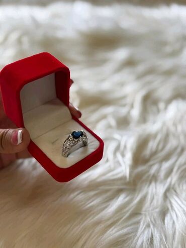 prsten boxer: Women's ring, Material: Silver