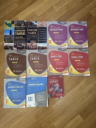 Testlər: Abituriyentlər və müəllimlər üçün fənn və test vəsaitləri dəsti — 1