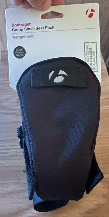 электронный велик: Bontrager Comp Small Seat Pack – velosiped oturacağı altı üçün kiçik