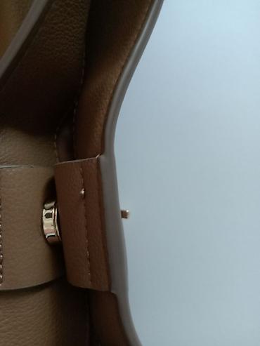 Putni koferi i torbe: Ženska torba – shopper/hobo stil, boja topli karamelnosmeđa. - — 7