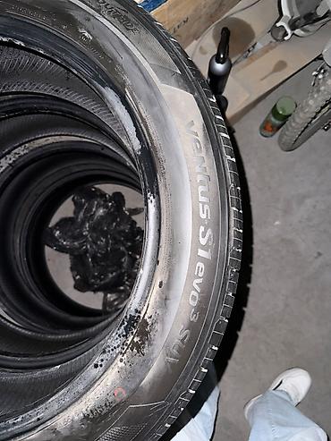 balta disk: İşlənmiş Şin Hankook 225 / 55 / R 19 — 1