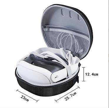 oculus: Сумка для Oculus quest 3 VR головной убор с ручкой на молнии сумка из — 8
