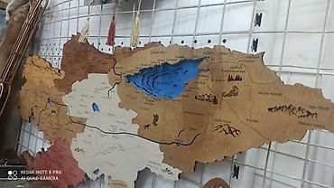 Другие предметы коллекционирования: Карта, карта, карты Кыргызстан, Кыргызстана района, район, область — 12