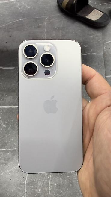 apple iphone 15 pro max: IPhone 15 Pro, 128 GB, Natural Titanium — 6