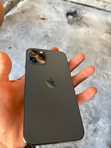 айфон 12 обычный: IPhone 12 Pro, Колдонулган, 256 ГБ, Graphite, Коргоочу айнек, Каптама, 74 %