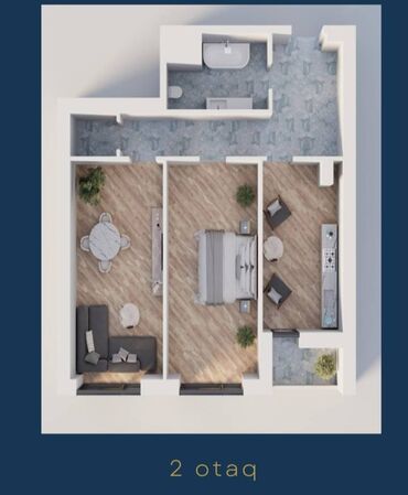Пос. Локбатан, 2 комнаты, Новостройка, м. Ходжасян, 78 м²