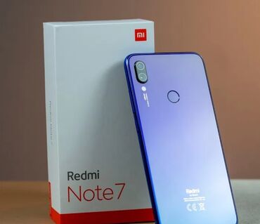 redmi 9c nfs: Redmi, Redmi Note 7, Б/у, 64 ГБ, цвет - Голубой, 2 SIM