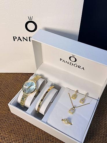 Наборы украшений: Набор украшений Pandora в подарочной коробке — 10