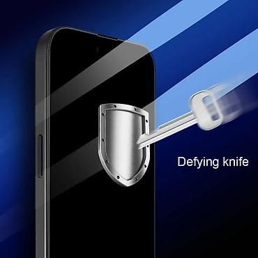 Zaštitne folije i stakla za telefone: Zastitno staklo Nillkin 3D CP+Max za iPhone 16 Pro Max 6.9 crni — 9