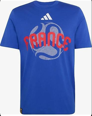 nike tech flecee: Мужская футболка, M, Adidas, Новый, цвет - Синий, Платная доставка — 1
