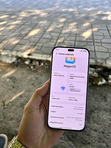 ssd kart: Honor 200 Lite, 256 ГБ, цвет - Зеленый, Две SIM карты — 8