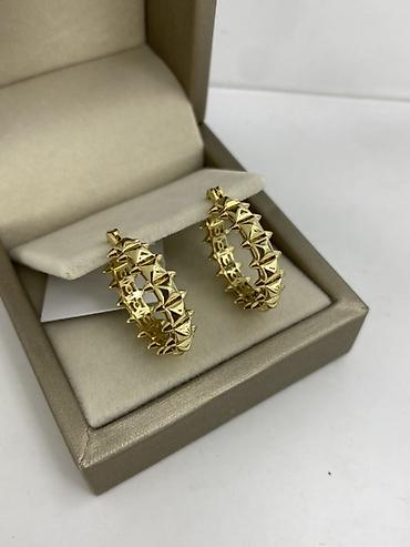 Серьги: Серьги, Проба 585, Без вставки, Женские — 2