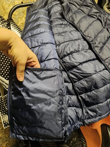 Другая мужская одежда: РАСПРОДАЖА !!! Жилет тёмно-синий . Наполнитель пуховое волокно — 11