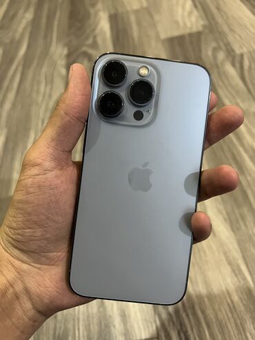 Apple iPhone: IPhone 13 Pro, Б/у, 128 ГБ, Голубой, 79 %