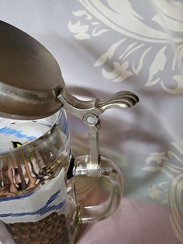 luster ikea: Krigla 1L Zinn Nemacka 95% cist kalaj iz 1970/80ih godina. Krigla — 10
